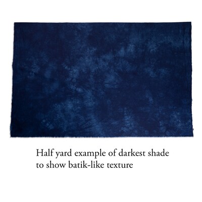 Hand dyed Fabric Gradient Bundle,  Indigo Blue Gradient - image4